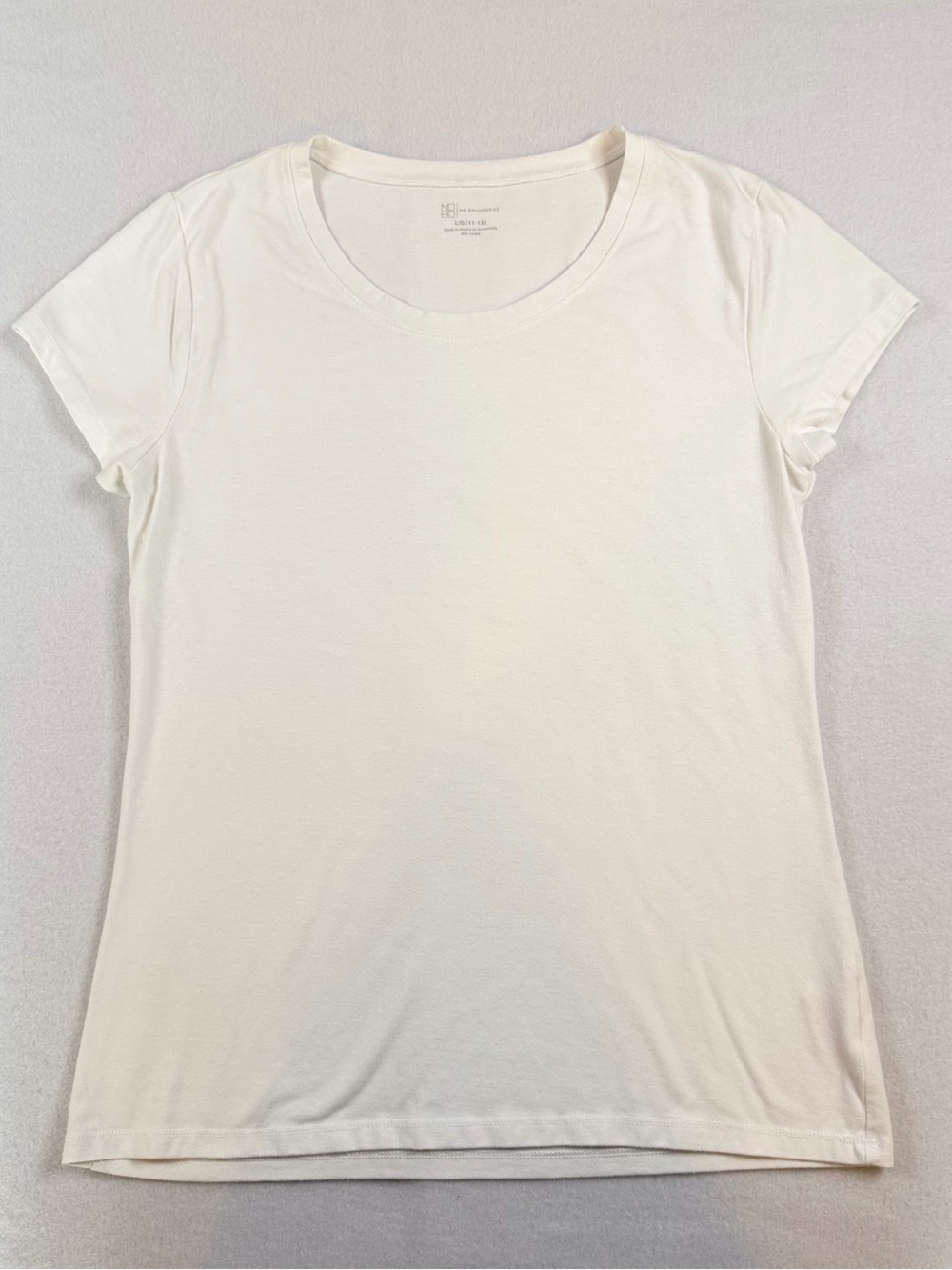 No Boundaries Cream Short-Sleeve Crewneck Tee
